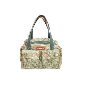 Louis Vuitton Takashi Murakami Camouflage Denim Jasmine Handbag
